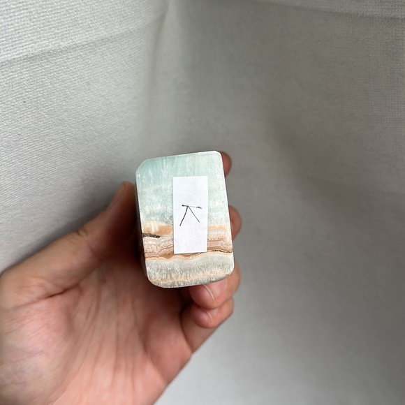 Caribbean Calcite Freeform Crystal #3 - Picture 5 of 7